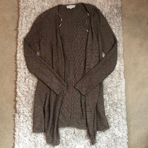 Flowy tan cardigan